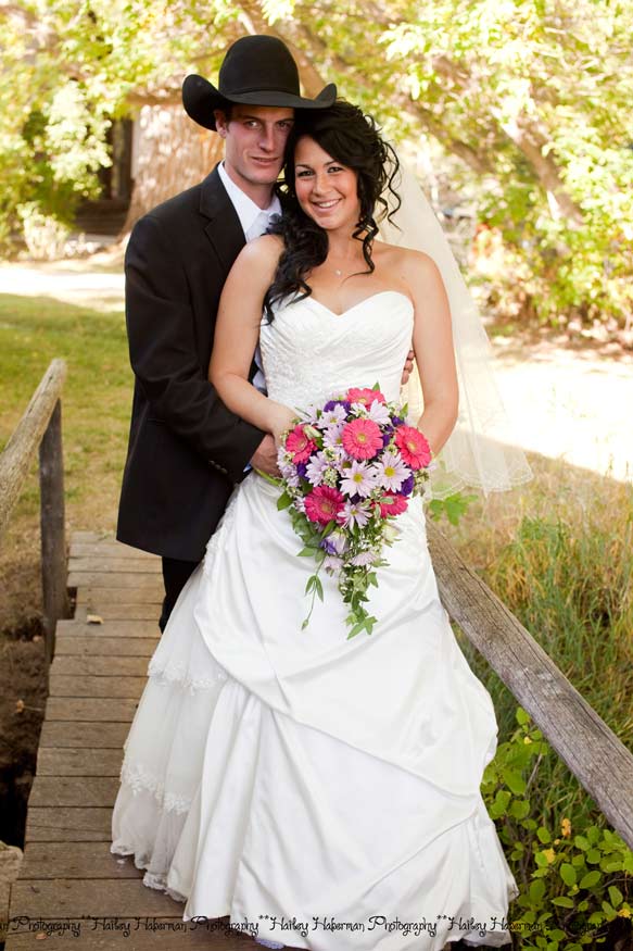 Cowboy Wedding in Wyoming Rob and Tasha by Western Photographer Hailey Haberman