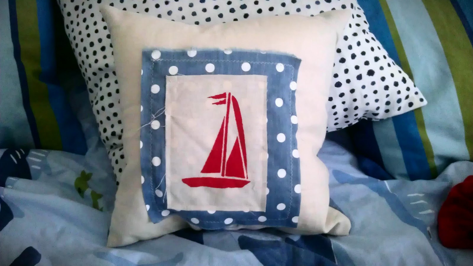 Sail Away with Me (Chalk Paint Pillows) Finding Silver Pennies