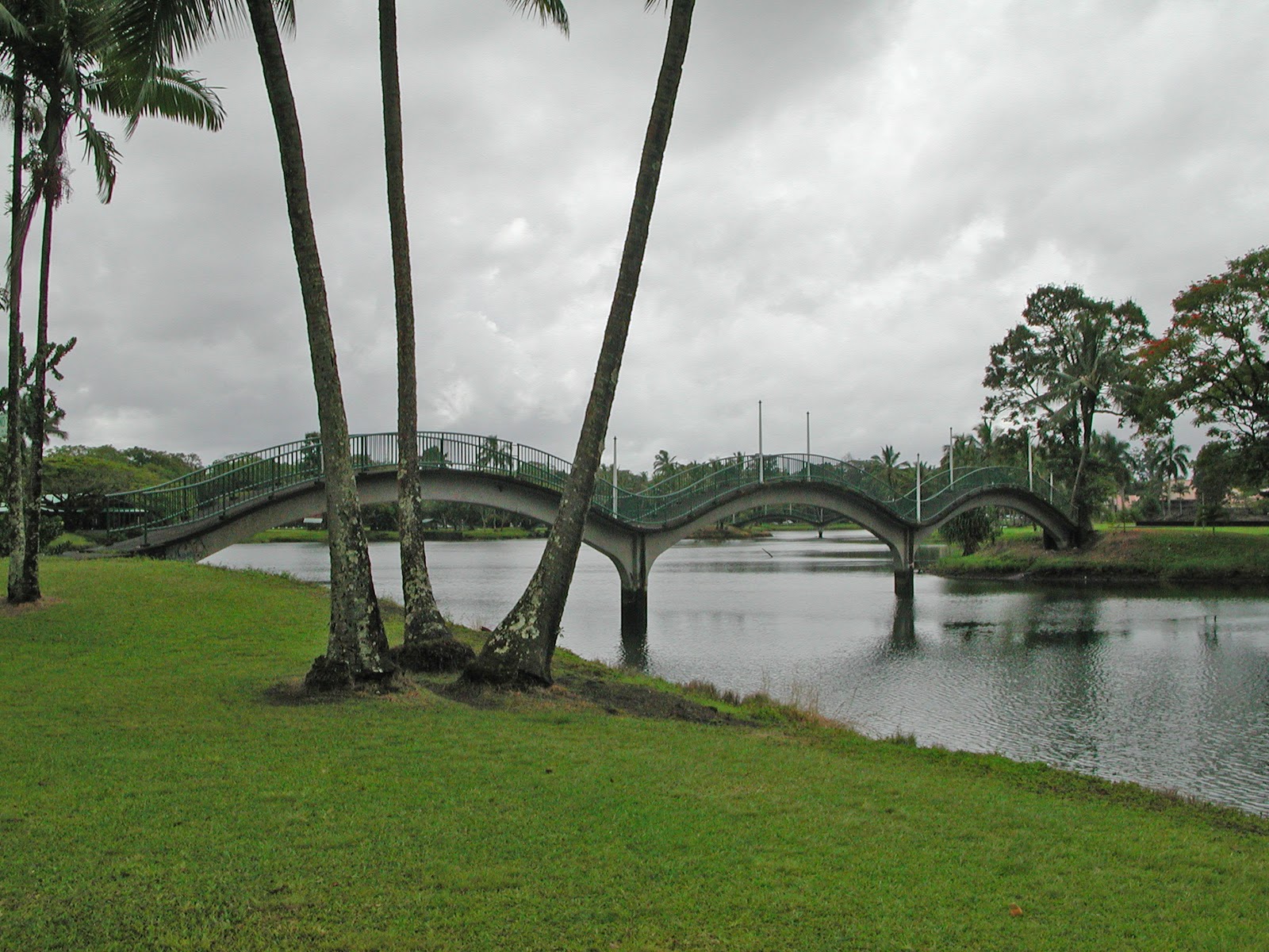 Bridge of the Week Hawaii's Bridges Wiloa Park Pedestrian Bridge (2)