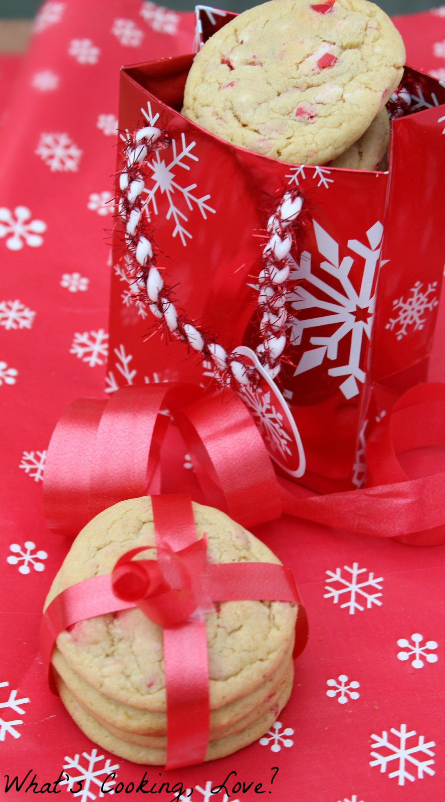 Peppermint M&M Pudding Cookies Whats Cooking Love?