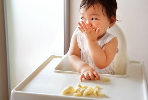 Baby Eating Banana