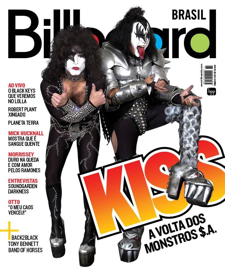 KISSopolis Latest KISS Magazine Cover "Billboard Brasil"