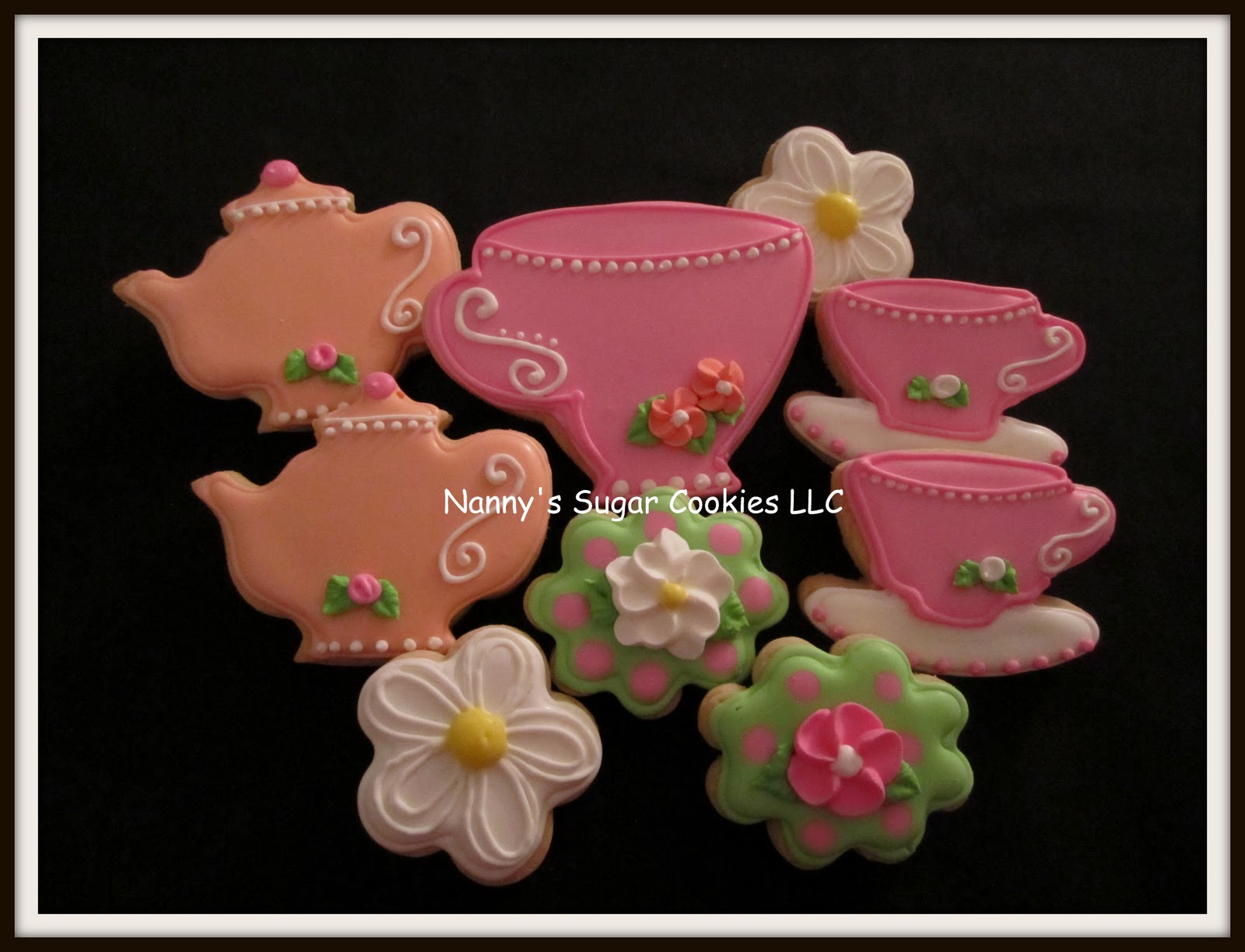 Nanny's Sugar Cookies LLC Tea Party Time....