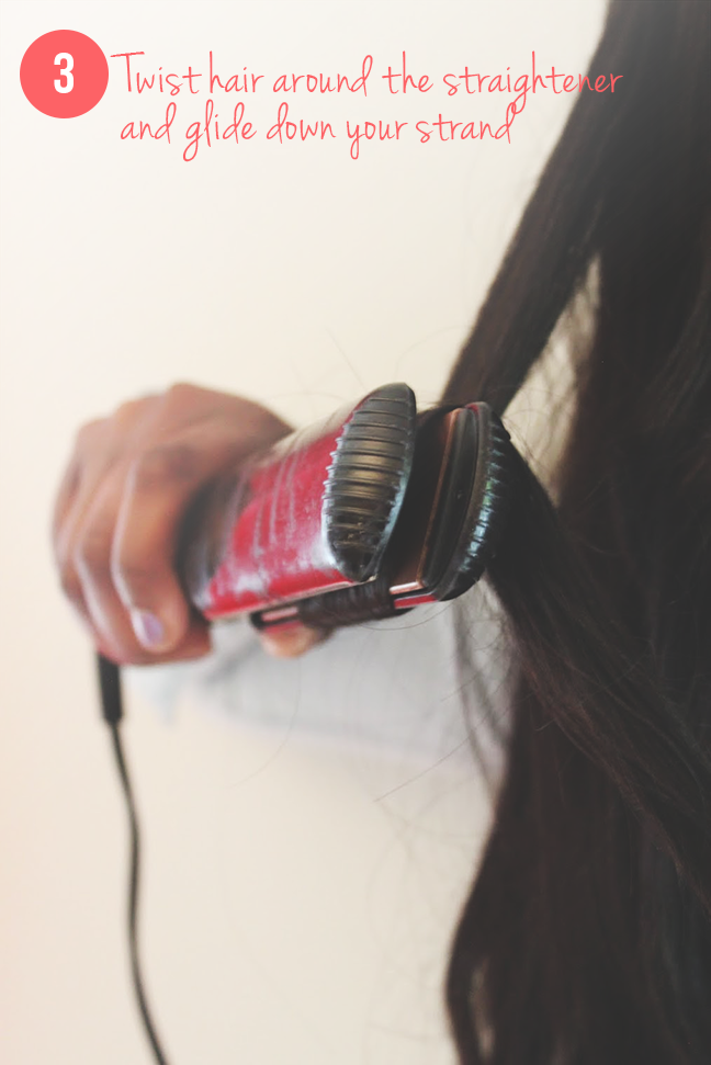 The Sorority Secrets How To Curl Your Hair With a Straightener