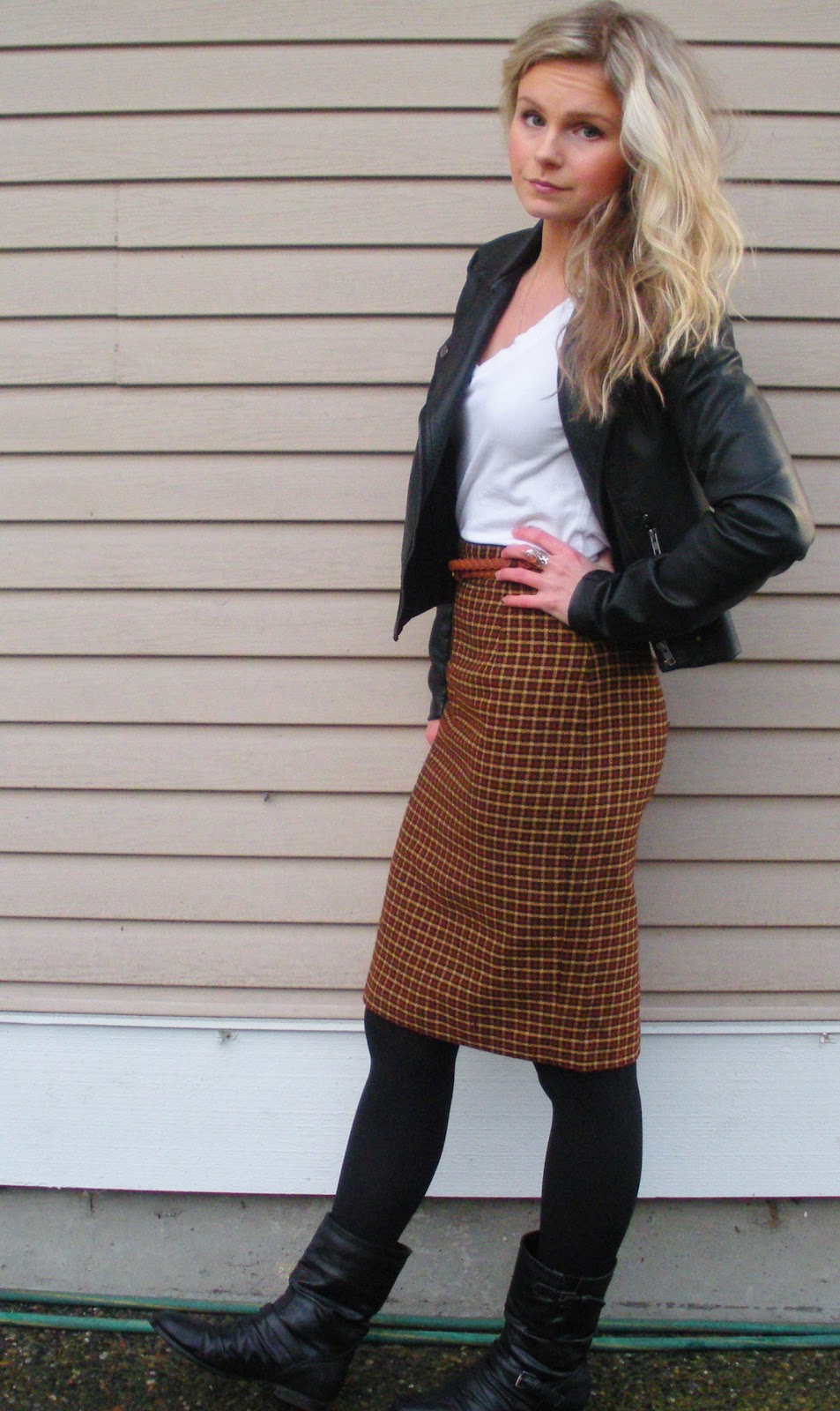 Casual Pencil Skirt ANDREA CLARE