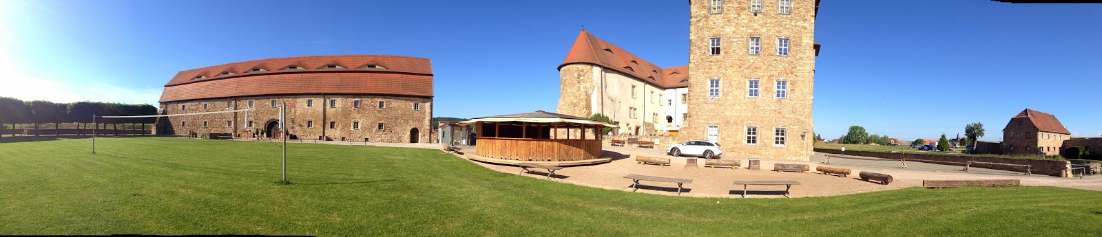 Panoramablick Außengelände Panoramablick Außengelände