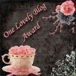 Premio One Lovely Blog