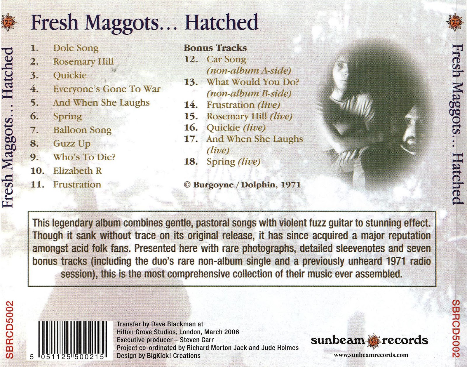 juicyjaila Fresh Maggots Fresh Maggots (UK Heavy Progressive 1971)
