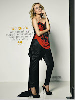 Diane Kruger strikes a pose in a photoshoot for Glamour Spain November 2012