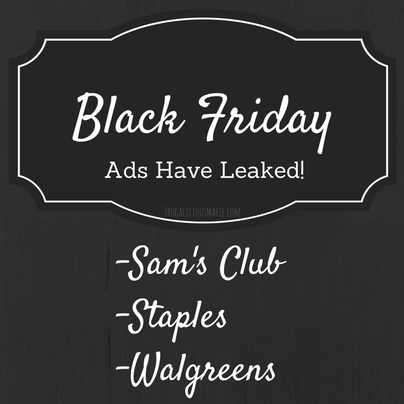 Three New Black Friday Ads Have Leaked! Frugalicous Marie