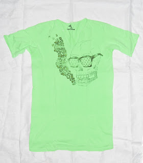 Skull Verde Fluo