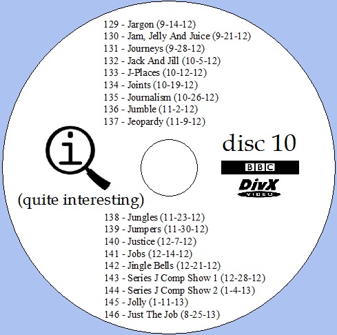 UKTV Florida: QI (Quite Interesting) - Disc 10