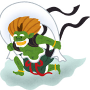 風神のイラスト