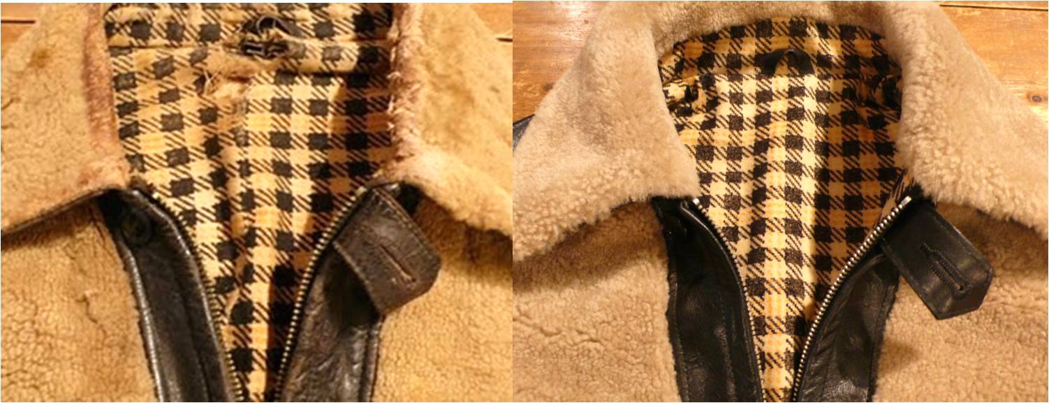 Vintage Engineer Boots: WARP AND WOOF GRIZZLY JACKET SAMPLE