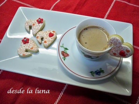 Galletas San Valentin Para El Cafè
