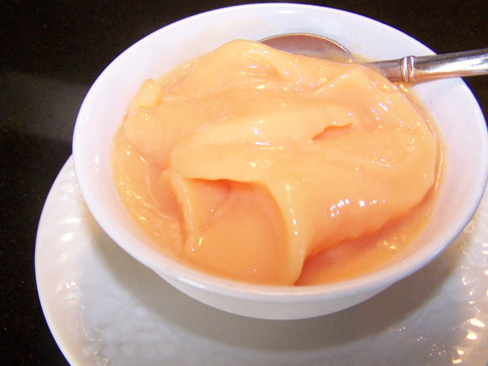 Skinny Gluten Free Papaya Sorbet, sugar free Skinny GF Chef healthy
