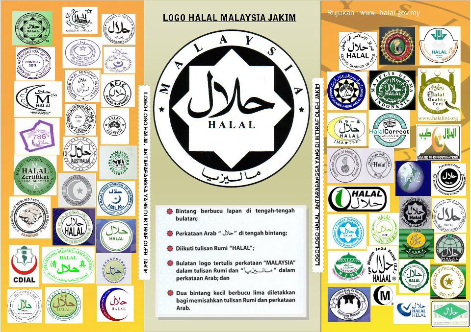 Yang diiktiraf jakim logo halal Semak senarai