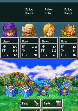 rom, nds, game, dragon quest V rom, nds, game, dragon quest V