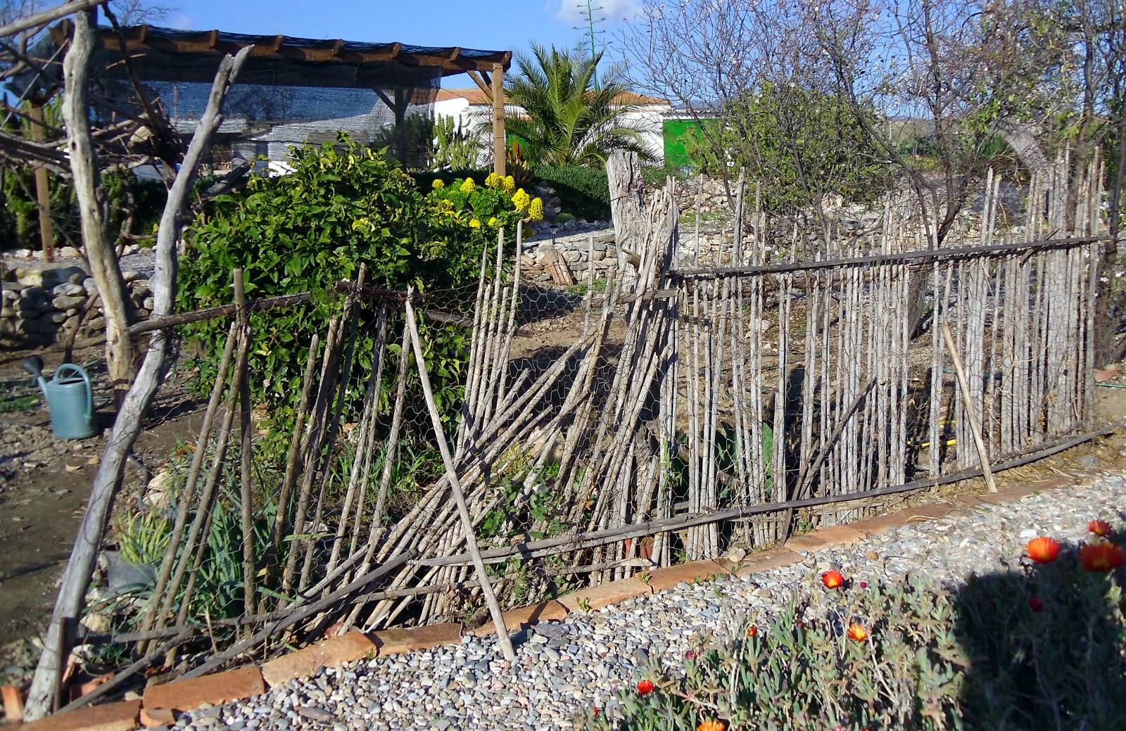 Will's Eats Fence falling down