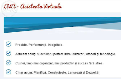 Asistenta virtuala - Servicii pentru afaceri online Asistenta virtuala - Servicii pentru afaceri online