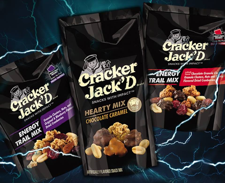 News Cracker Jack'd New Energy Trail Mixes Brand Eating