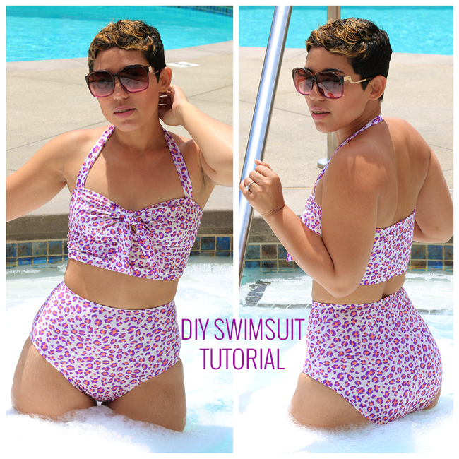 Low Price Fabric DIY Swimsuit Tutorial w/ Mimi G
