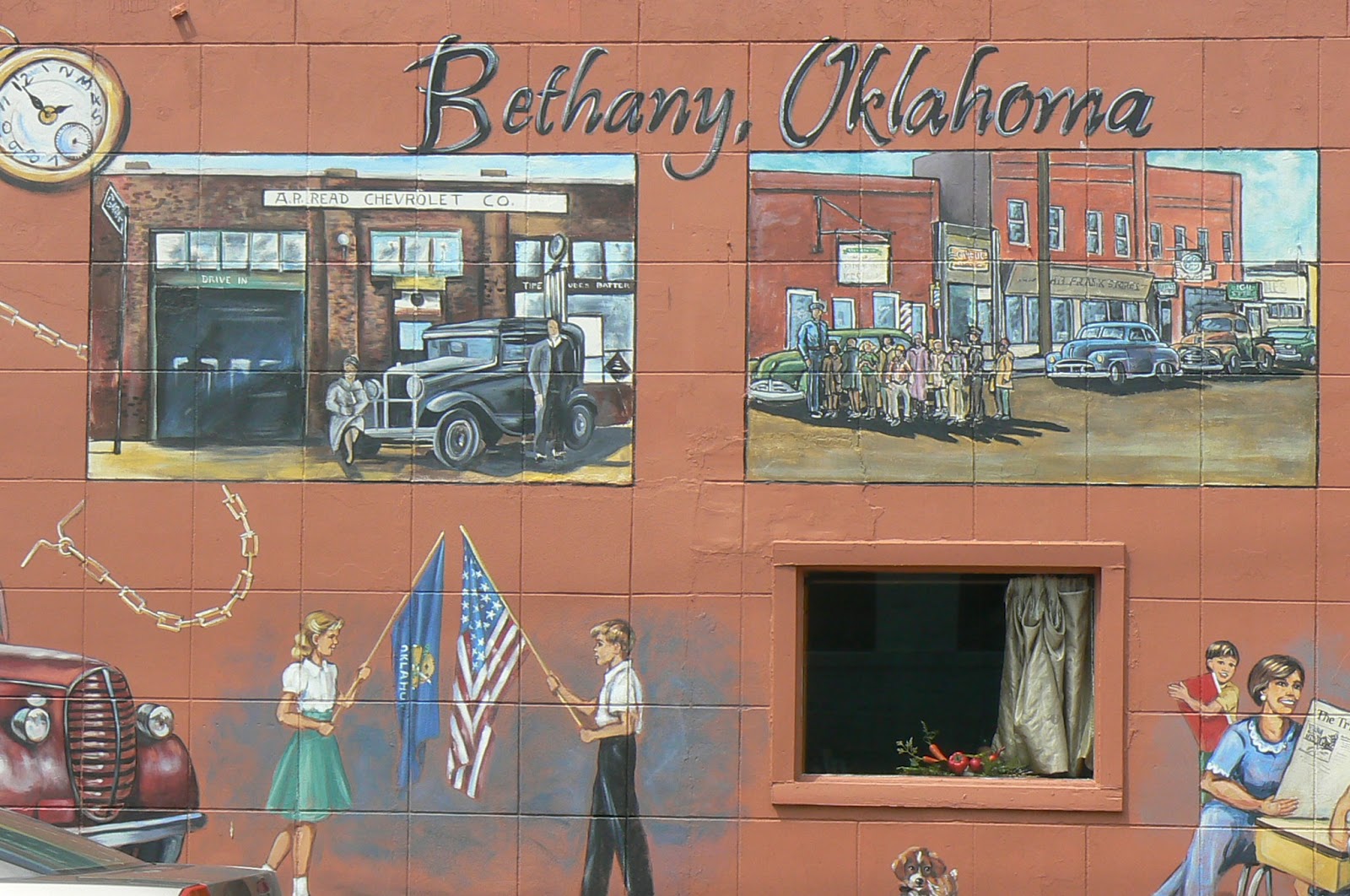 Belgians on the Mother Road Day 7 Oklahoma City to Clinton, OK