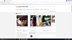 Please, visit me on SAATCHI  ART