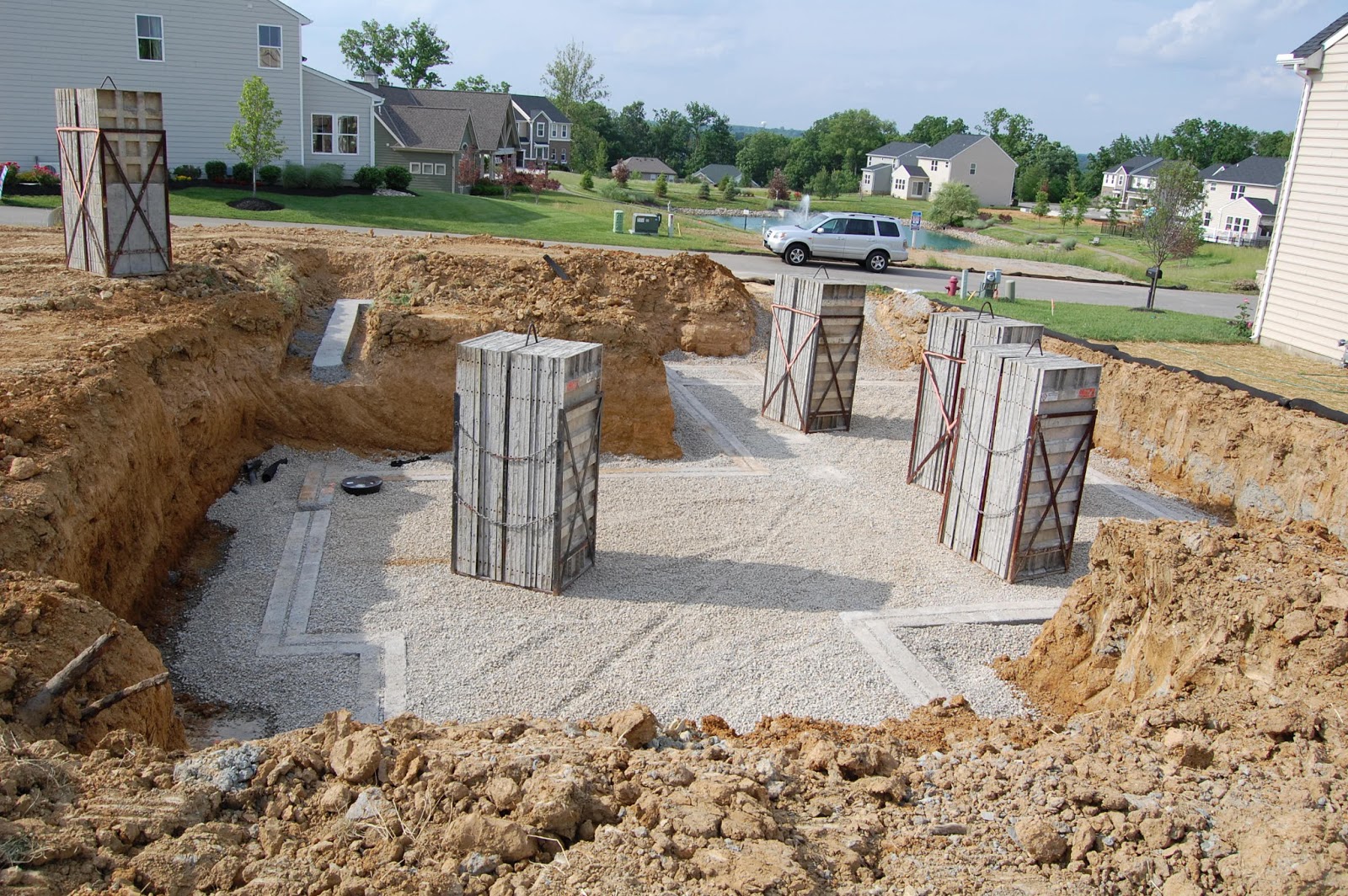 Building our First Home with Ryan Homes Day 7 Gravel & Forms