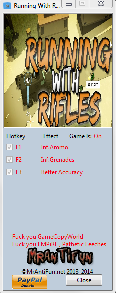 running with rifles ogre exception running with rifles ogre exception