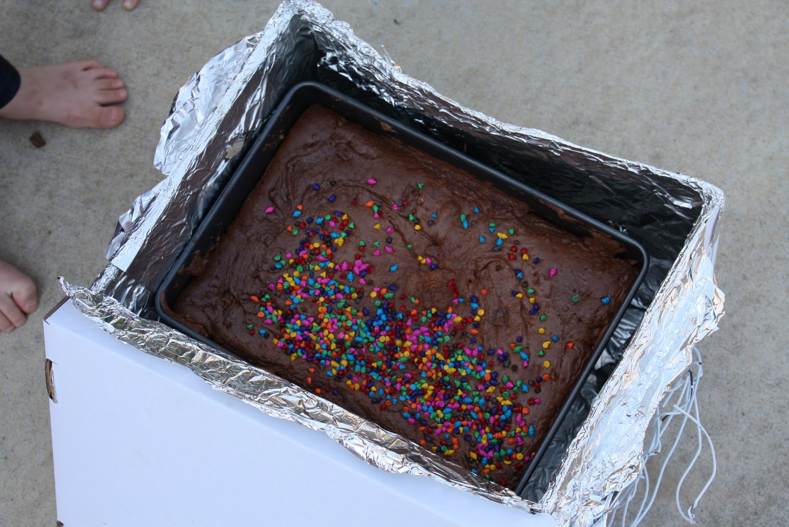 My Barefoot Farm Cardboard Box Oven