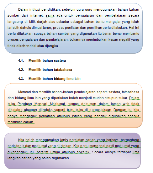 Bmm 3105 Pengajaran Dan Pembelajaran Bahasa Melayu Berbantukan Komputer Minggu 4 Memilih Bahan Internet Untuk Pengajaran Dan Pembelajaran Bahasa Melayu