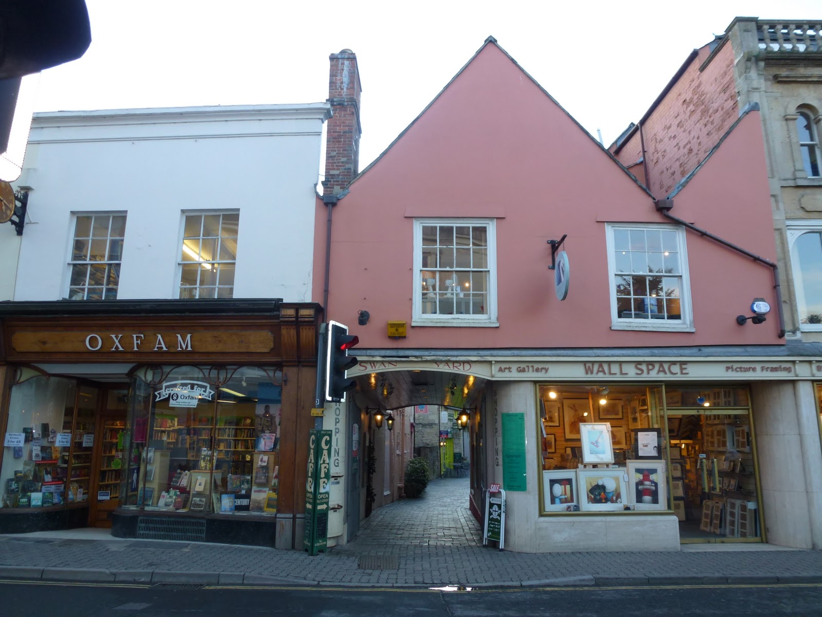 Charity shopping in Cirencester