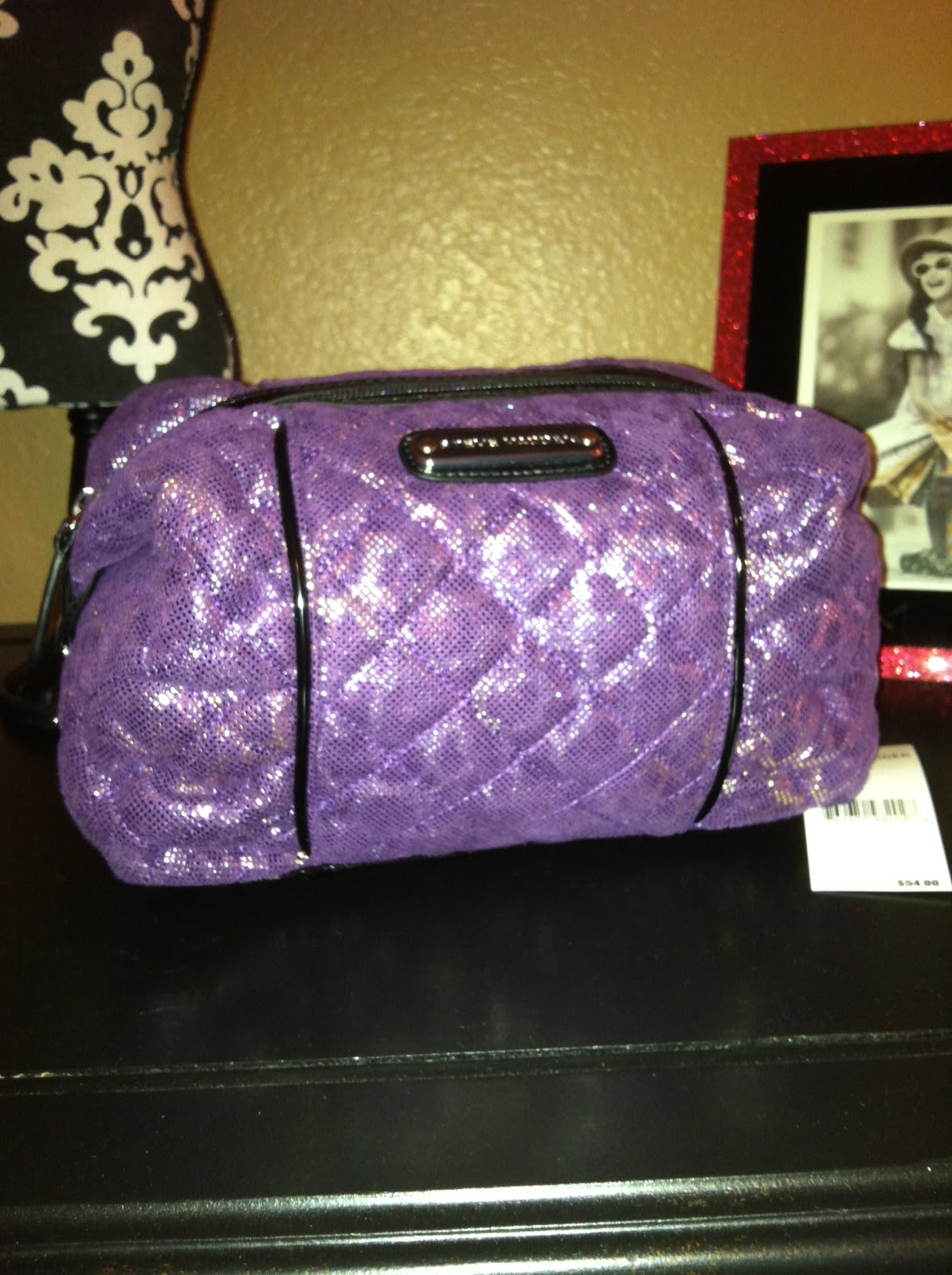 Peace. Love. Accessorize! Purple Steve Madden Travel Bag