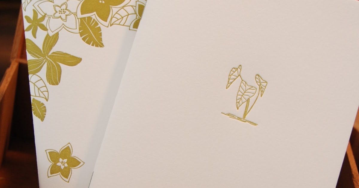 Custom Floral Illustration for Letterpress Notebooks Bradley & Lily