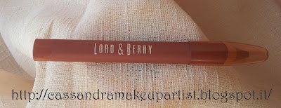 Lord & Berry_Flat Lip Pencil_swatch - inci - prezzo - glossy box ottobre