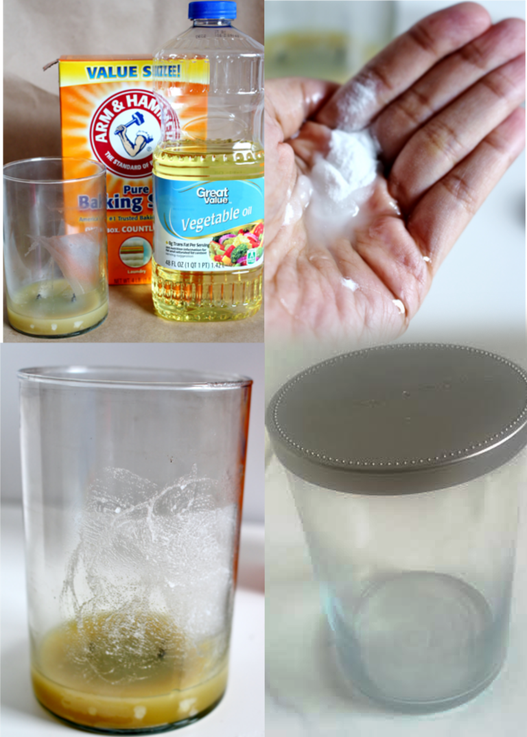 Remove Any Label from Glass with Household Items Shaina Glenn