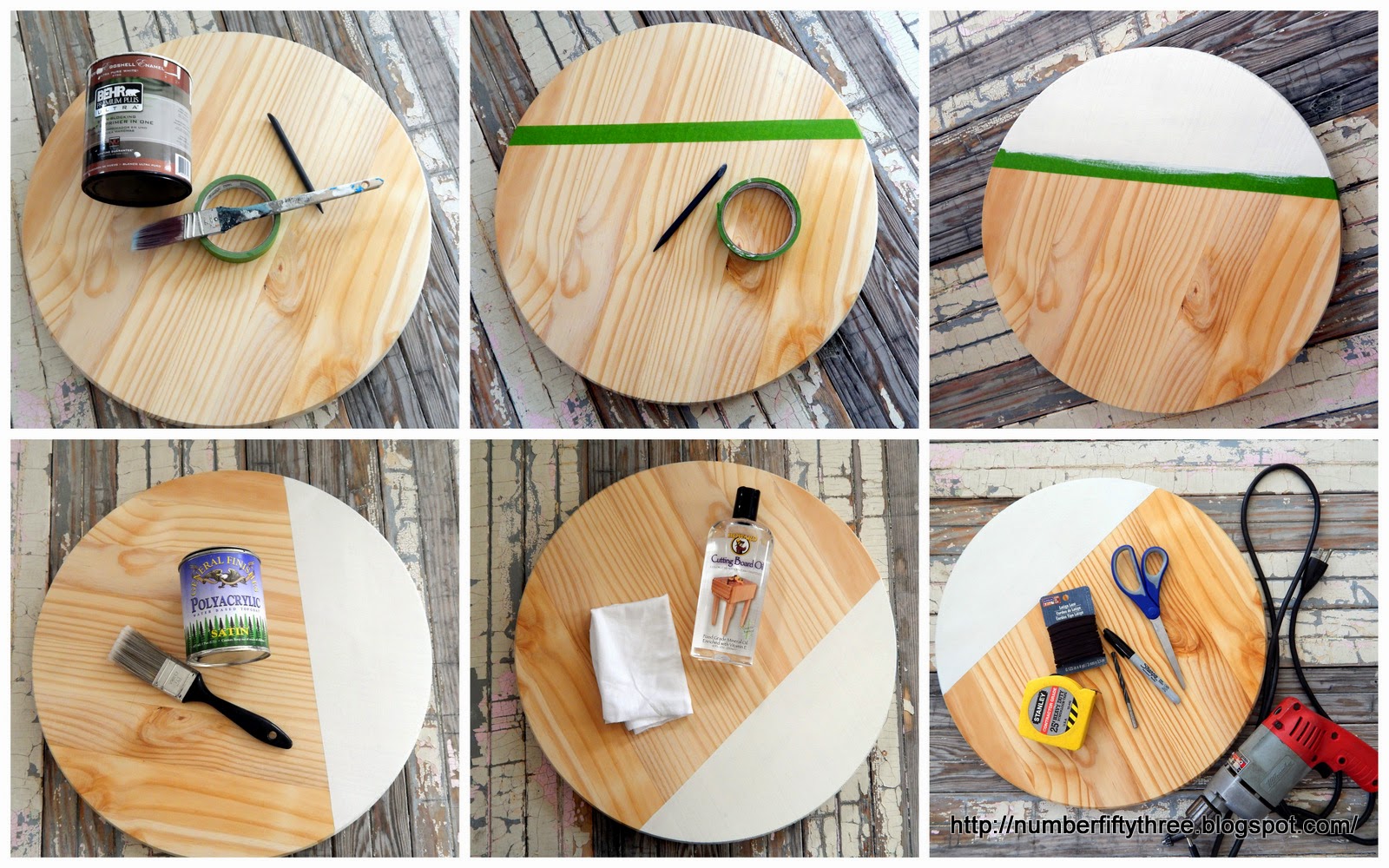How to make a DIY color block cutting board... Jennifer Rizzo