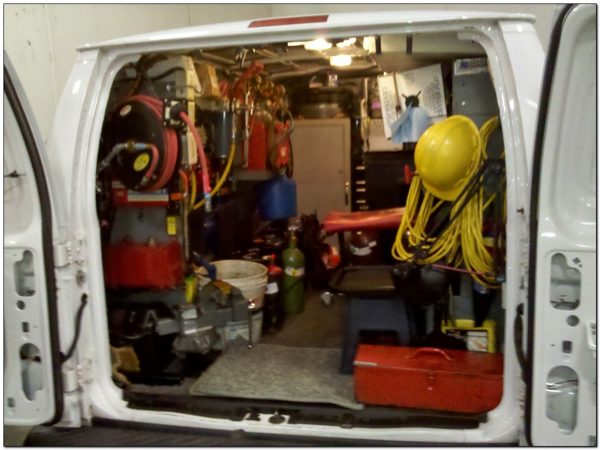 Inside Van