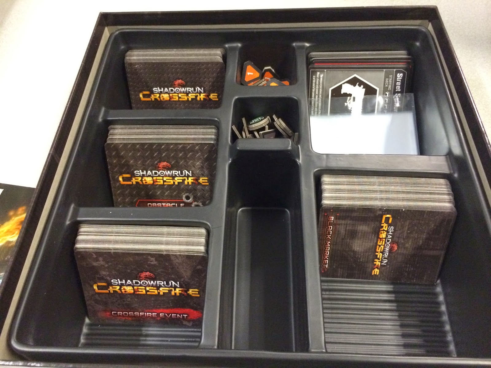 Shadowrun Crossfire Cooperative Deck Building Game- Complete Catalyst  Shadow Run