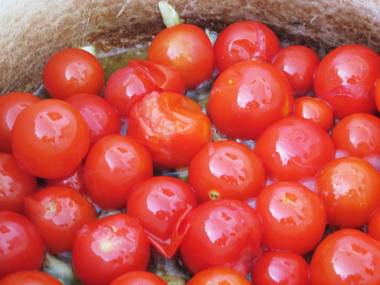 Picnics in the Park Made From Scratch Cherry Tomato Pasta Sauce