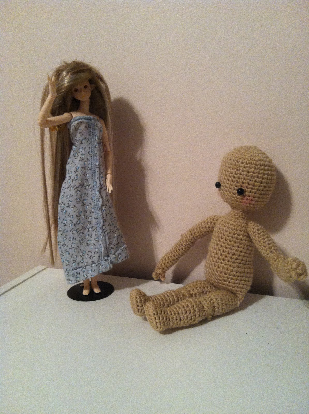 The Butterflies Attic NPM Crochet Ball Jointed Doll