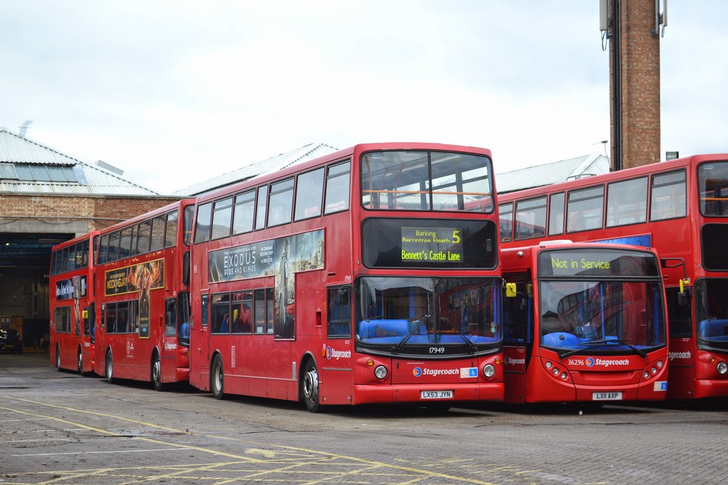 The Circle of London Stagecoach London Barking Garage [BK]