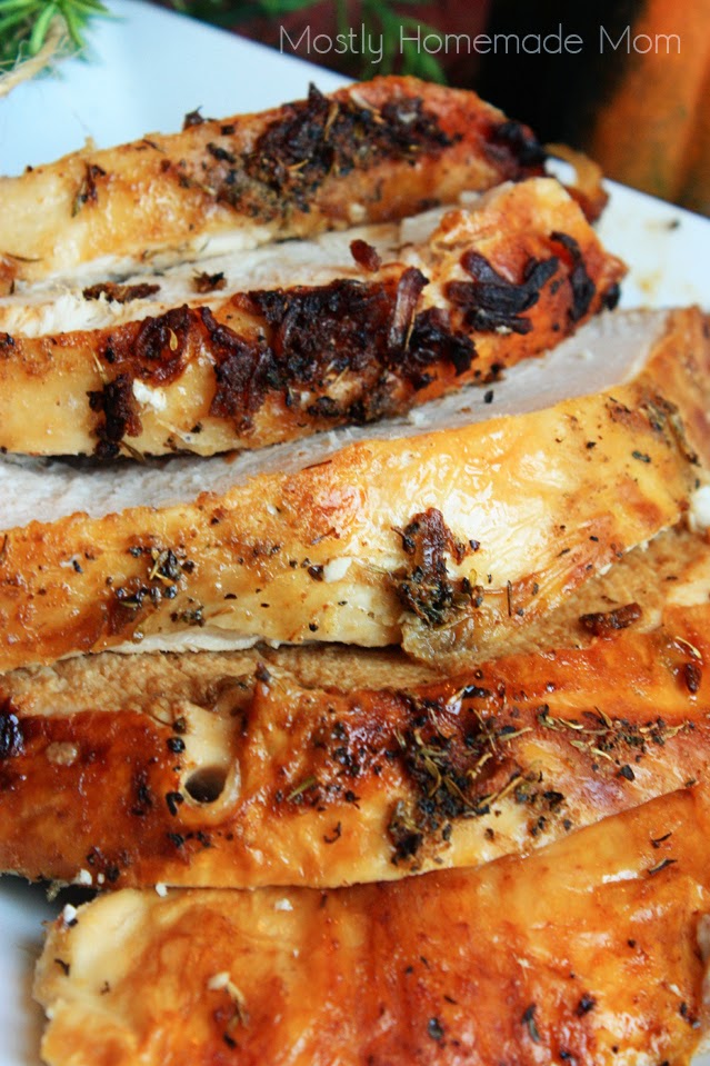 Super Moist Roast Turkey Breast Mostly Homemade Mom