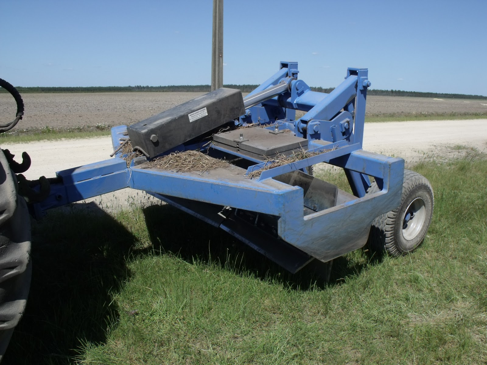 Mécanisation forestière / forestry mechanization Nouveau rouleau landais