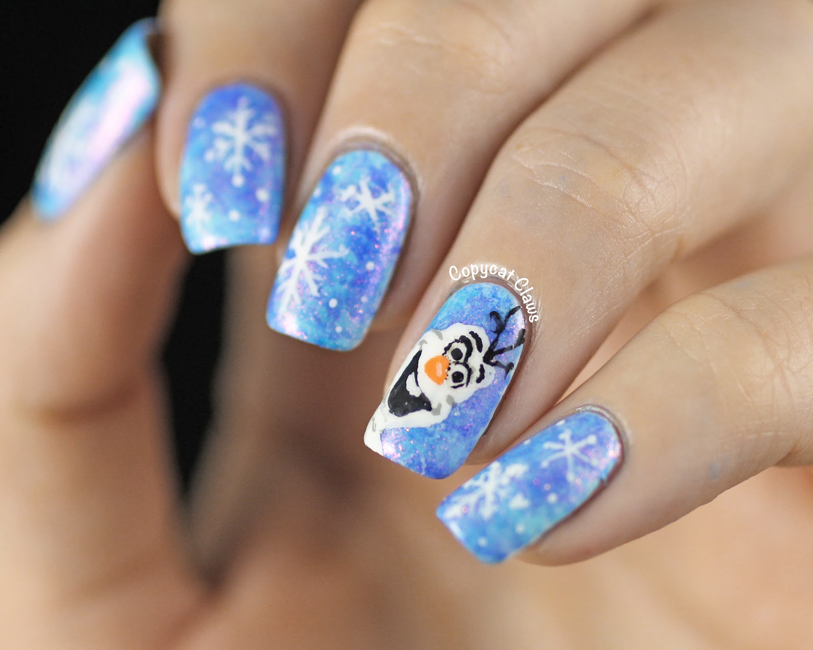 1. Frozen Themed Nail Art Designs - wide 9