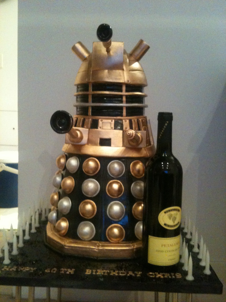 dalek birthday cakes