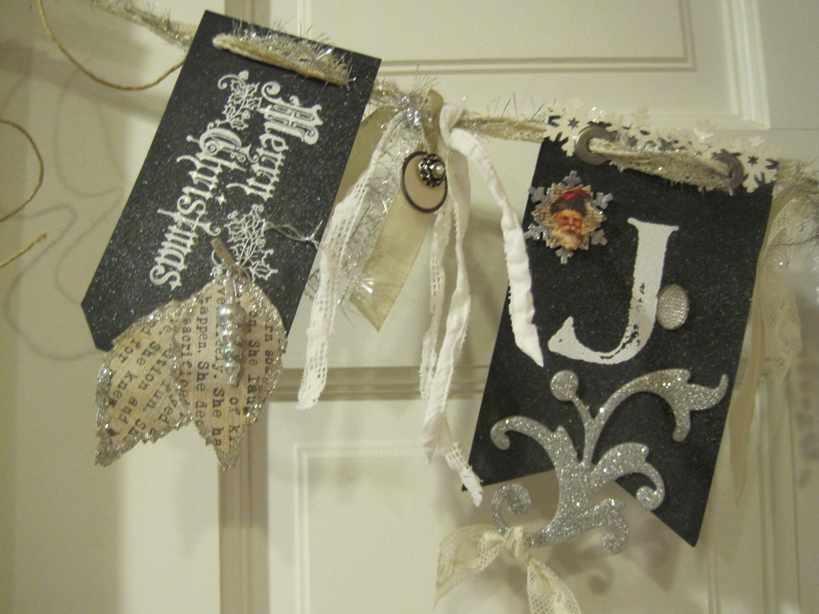 Sunday View: Chalkboard Style Christmas Banner