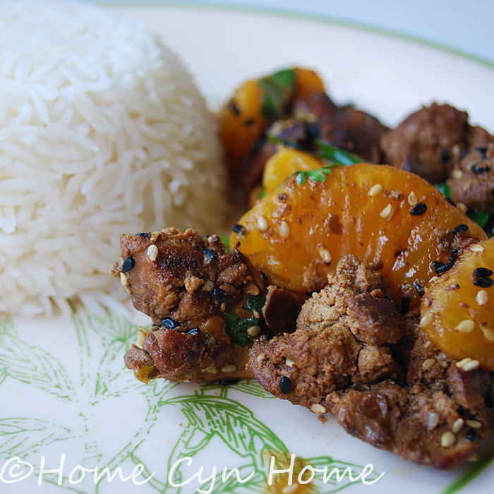 Tangerine chicken liver Home Cyn Home