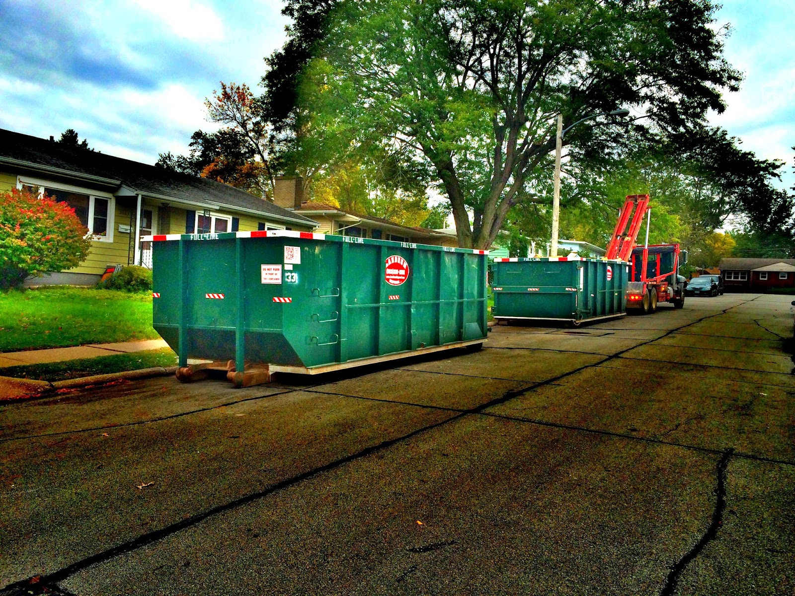 Hamlet Illinois Dumpster Rental (563) 3322555 Big Dumpster Rental